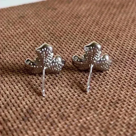 Enamel With Freshwater Pearl Iris Earrings - Picture 7 of 9